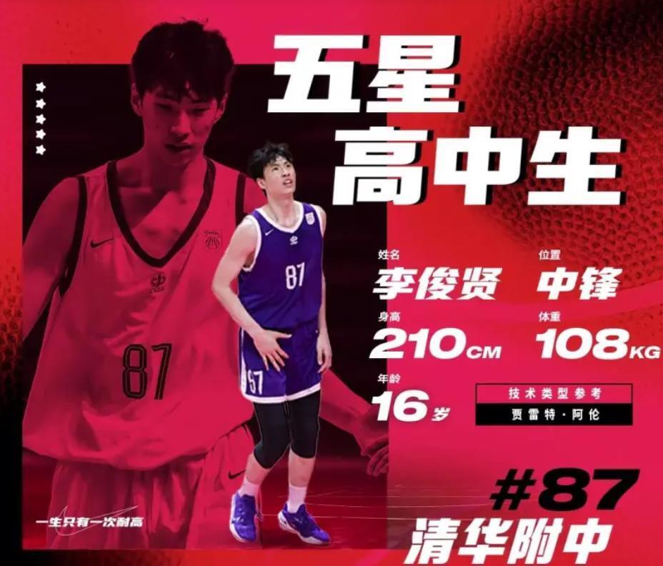 样是职业篮, 分钟以上, 李俊贤出现