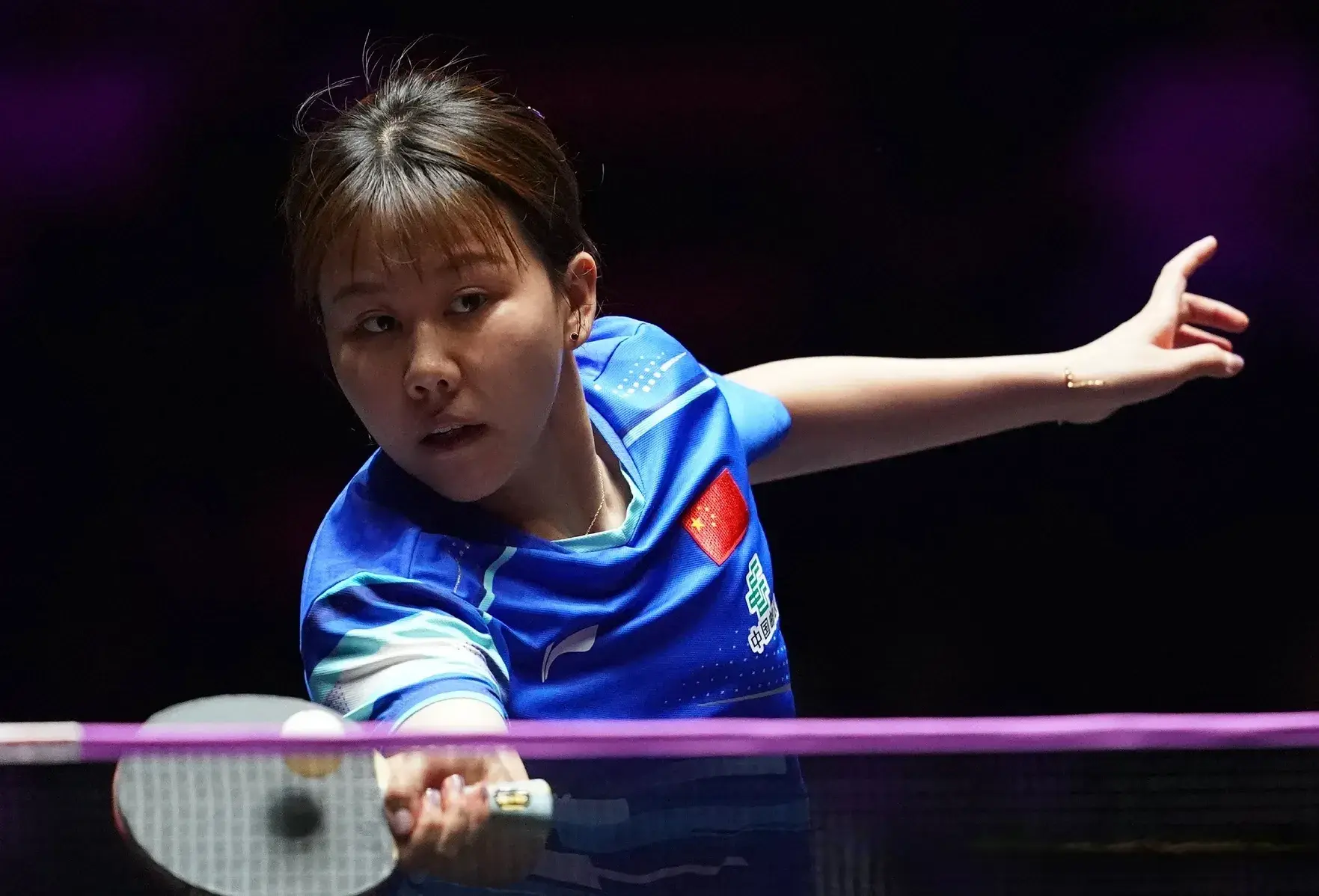 战胜早田希, 常精彩的比, 己更加强劲 战胜早田希, 常精彩的比, 己更加强劲